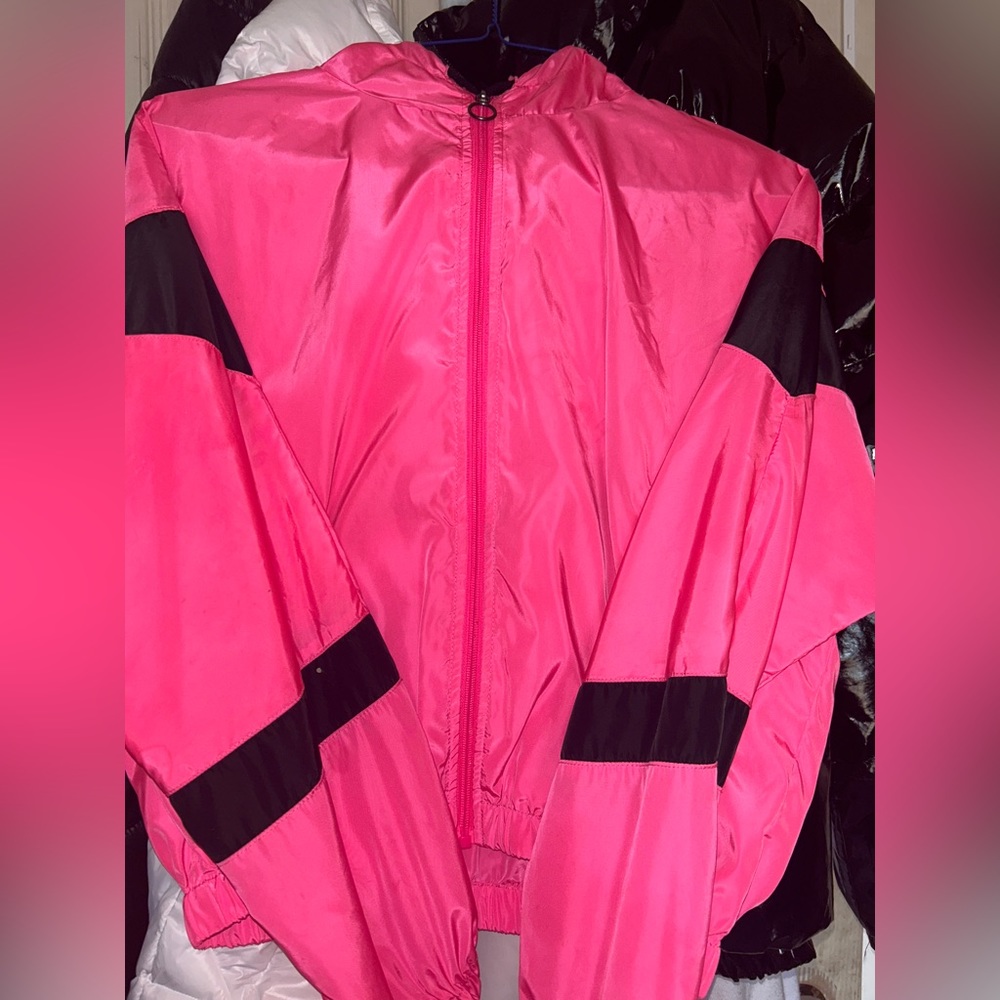 PINK ZIP UP JACKET💕